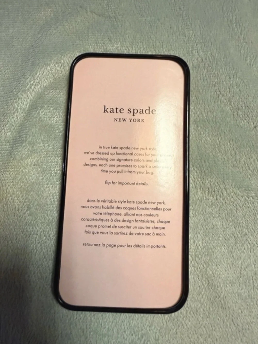 Kate Spade New York ~ New ~ Protective Phone Case ~ iPhone 13 Pro~Leopard Print